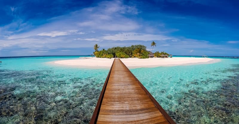 Caribbean ocean view